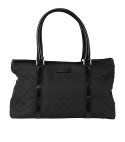 GG Joy Tote, Nylon, Black, 257302, 2*